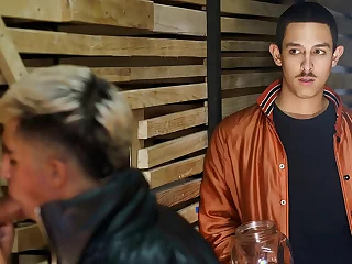 Enrique Mudu Taken a Job Bartending at A Gay Sex Club - Paidforfuck